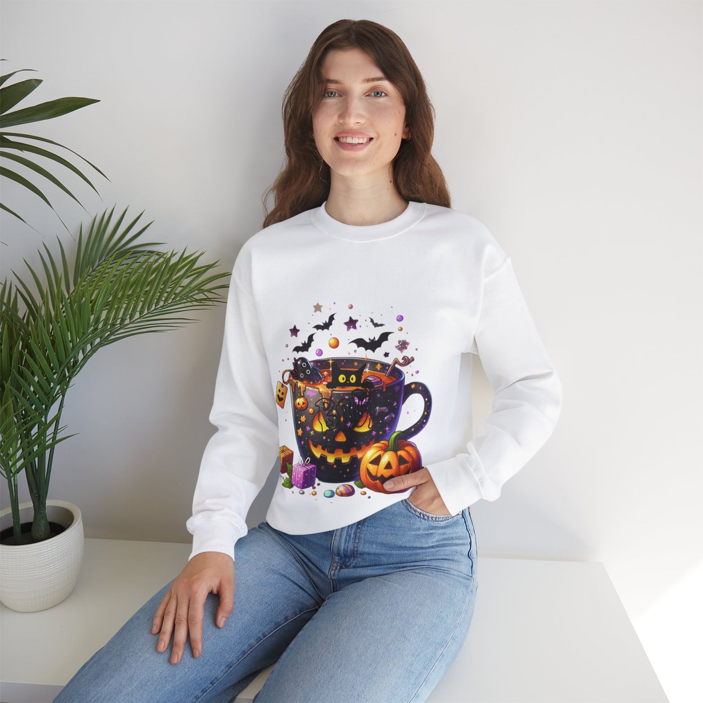 Its a Tea Sweatshirt, Halloween Sweatshirt, Pumpkin Tea Lover Gift, Tea Lover Sweatshirt, Tea DrinkerGift, Tea Gift Sweatshirt,  Pumpkin Tea