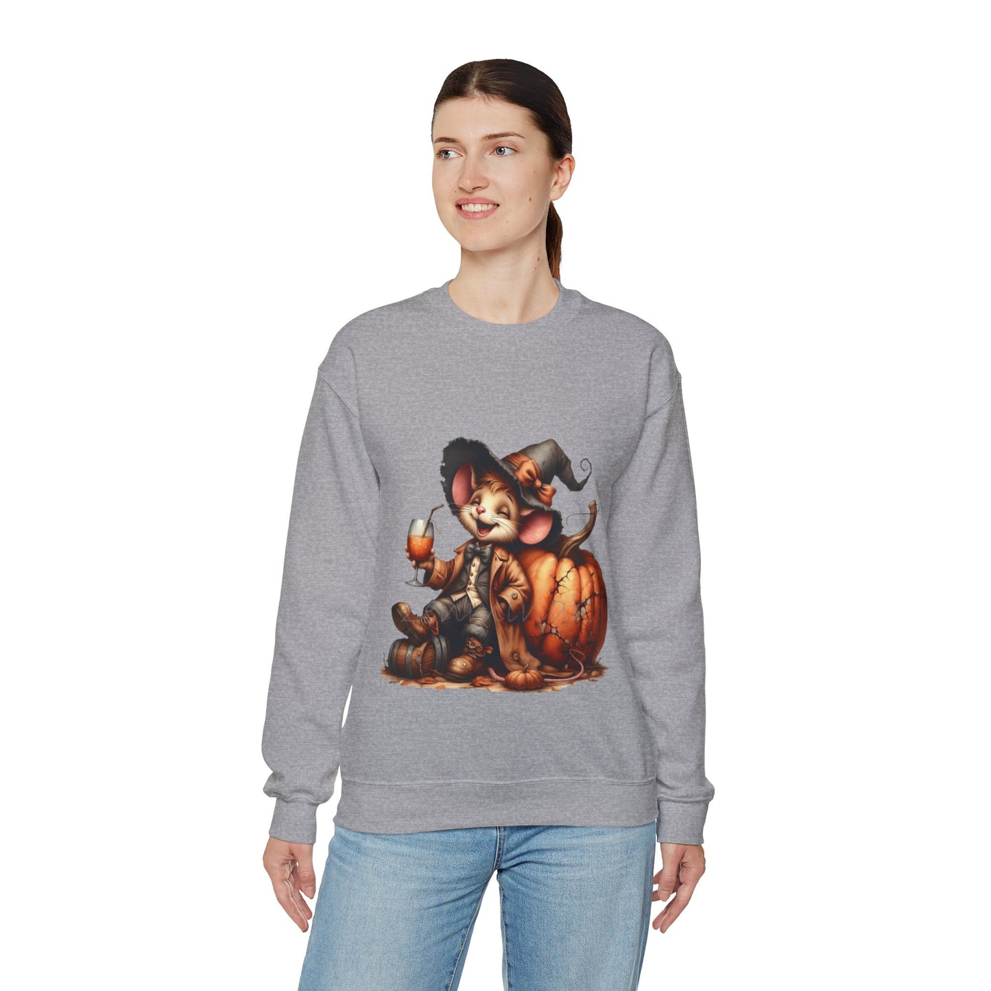 Funny Mouse Halloween Sweetshirt