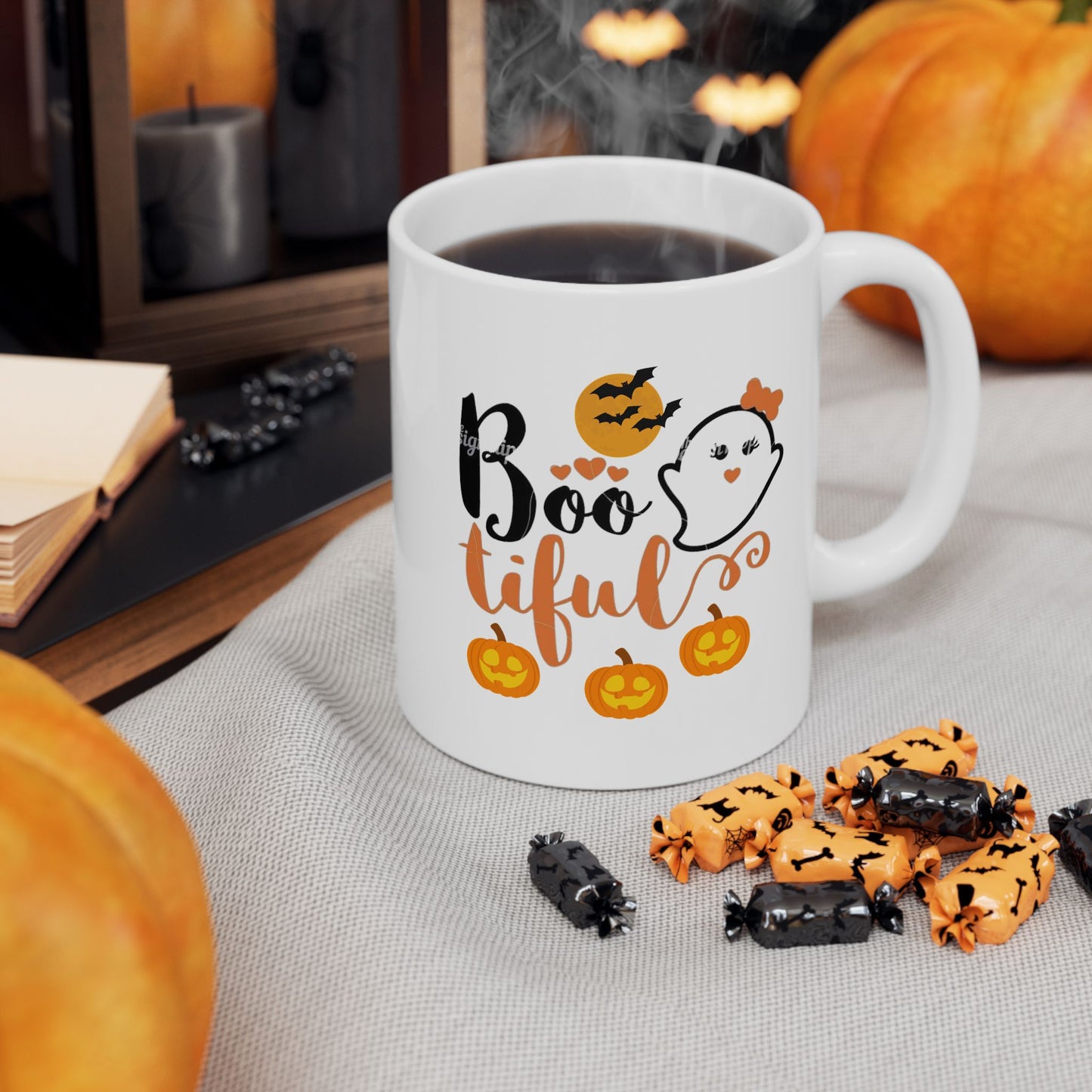 Halloween 2024 Mugs, Boo tiful Mugs