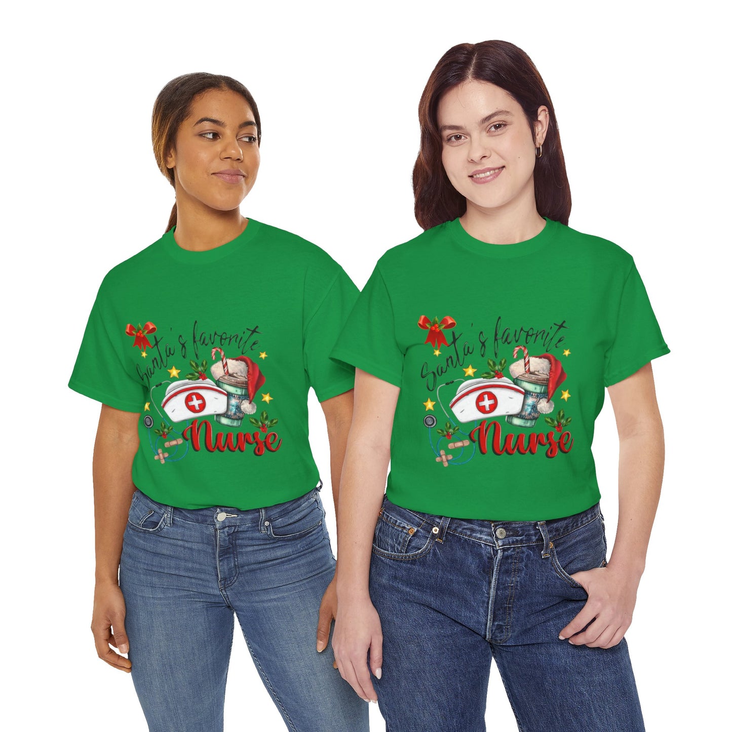 Santa's Favorite Nurse Shirt