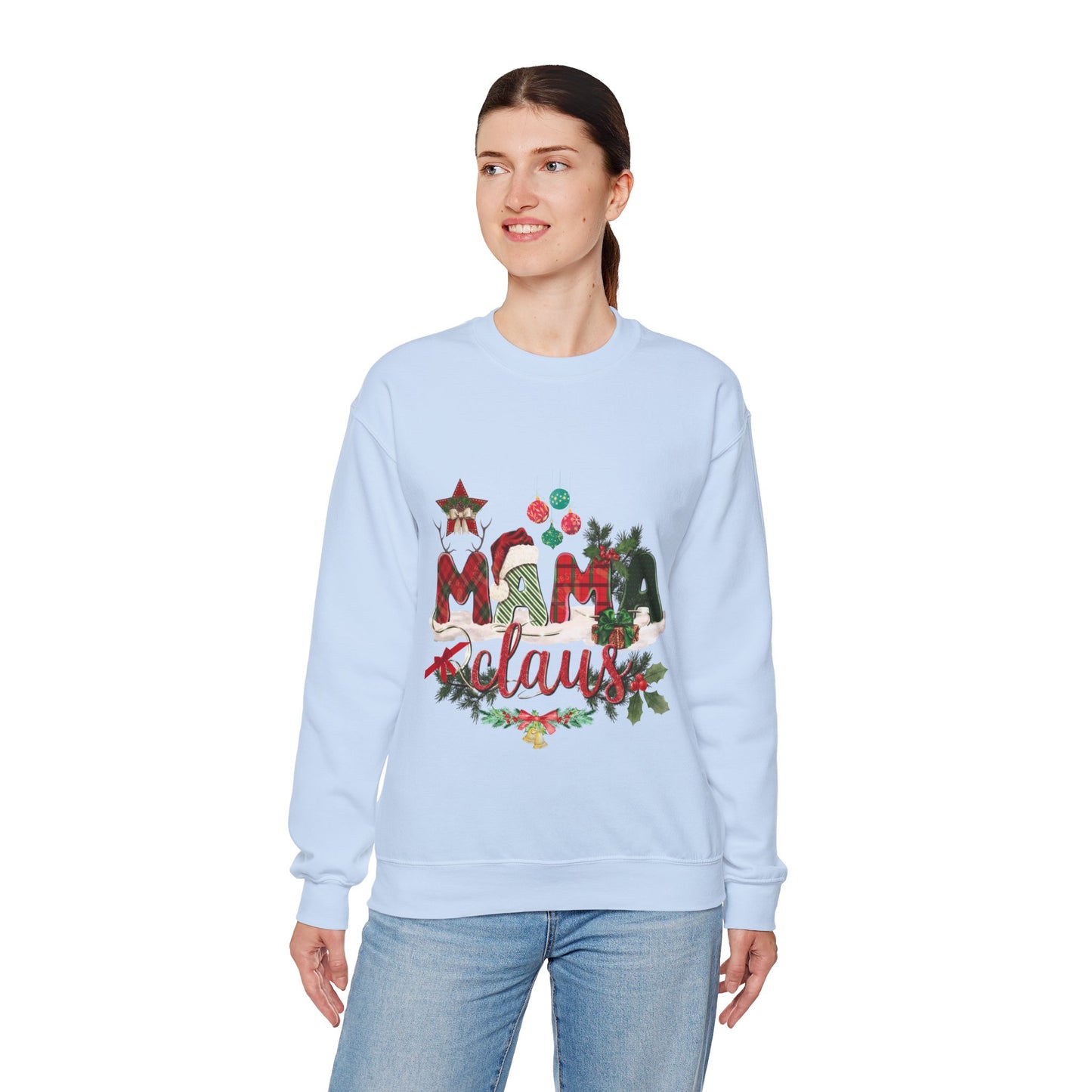 Mama Claus Sweatshirt, Gift For Mom