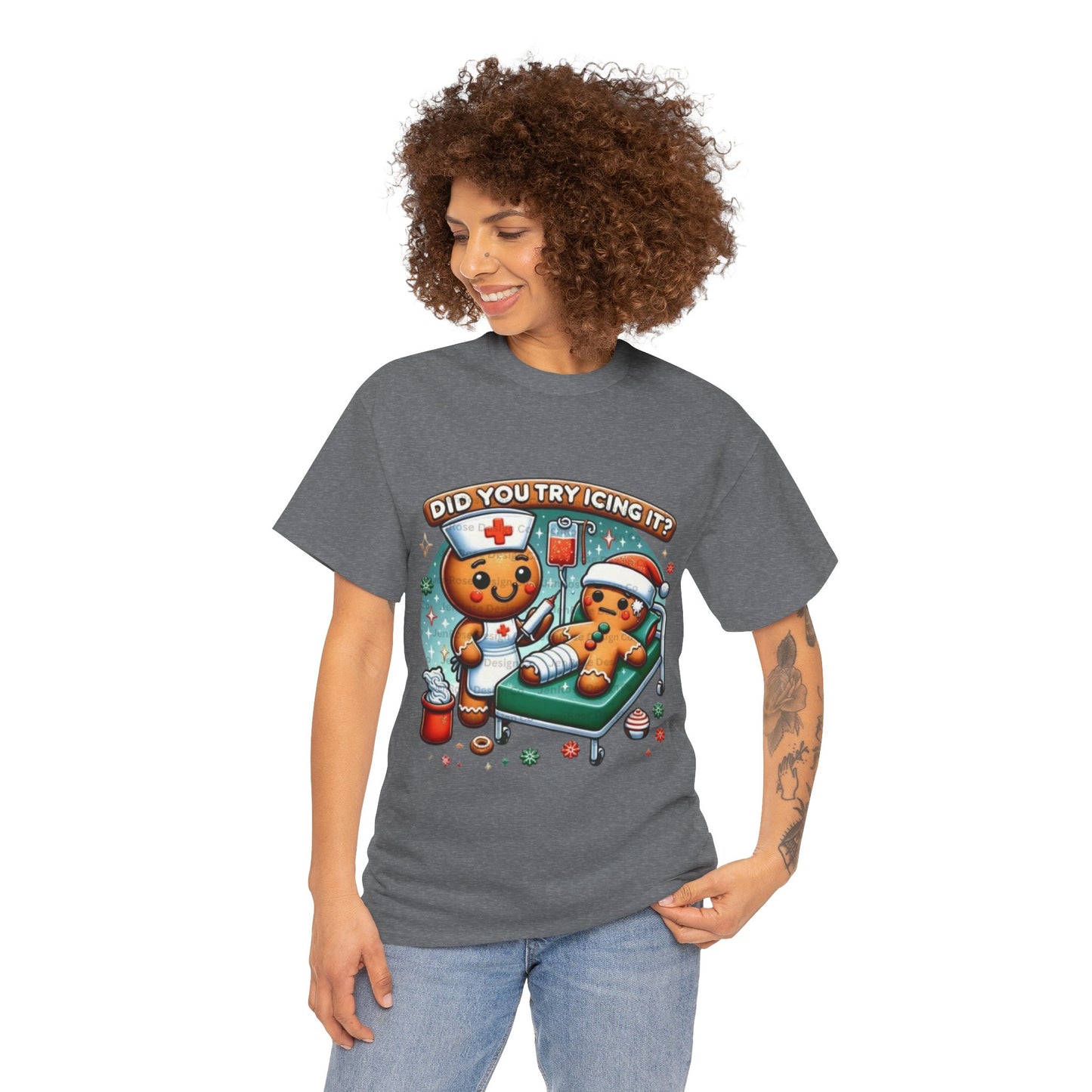 Did You Try Icing It Shirt, Nurse Christmas Shirt