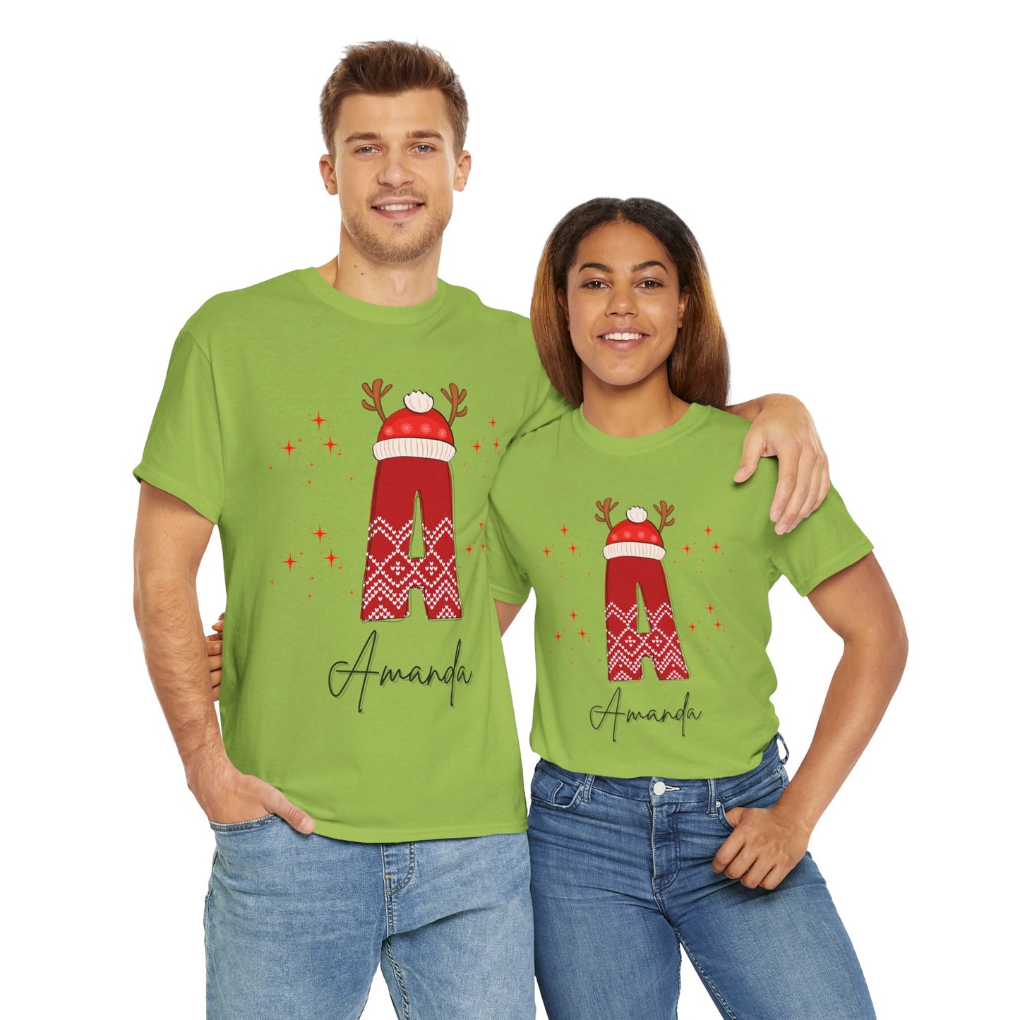 Family Christmas Name Shirt