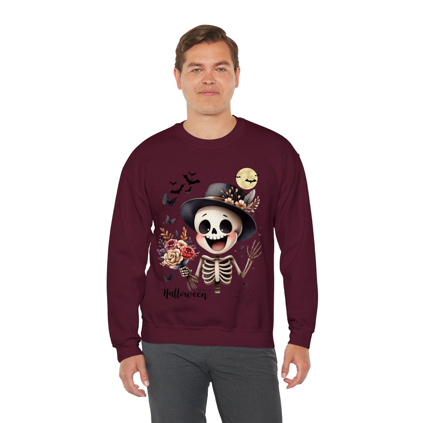 Funny Skeleton Kids Halloween Sweatshirt