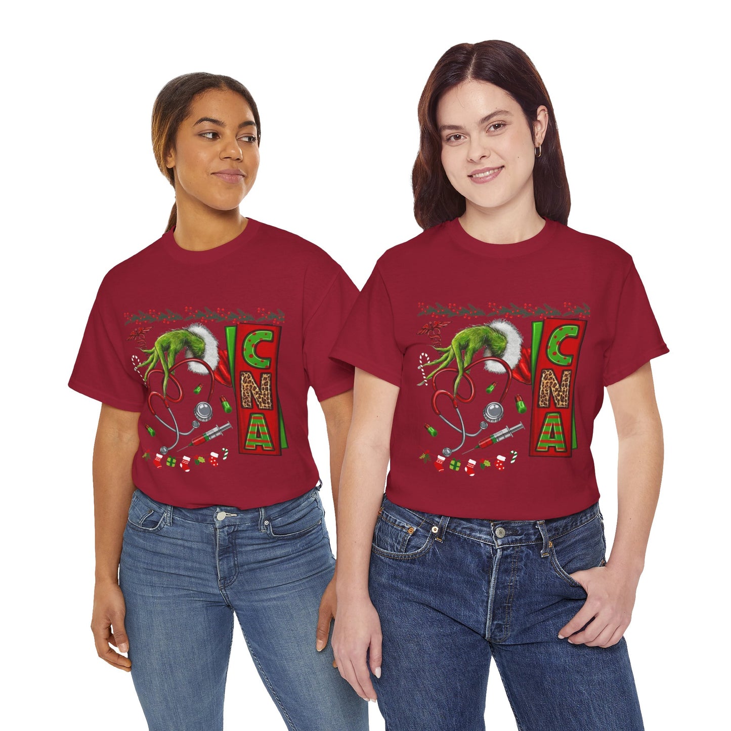 Nurse Sthetoscope Christmas T-shirt