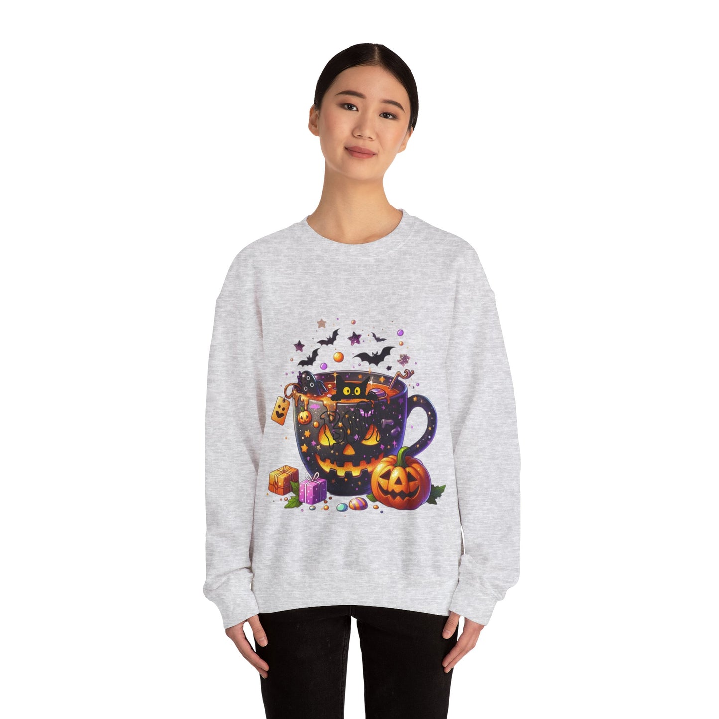 Its a Tea Sweatshirt, Halloween Sweatshirt, Pumpkin Tea Lover Gift, Tea Lover Sweatshirt, Tea DrinkerGift, Tea Gift Sweatshirt,  Pumpkin Tea