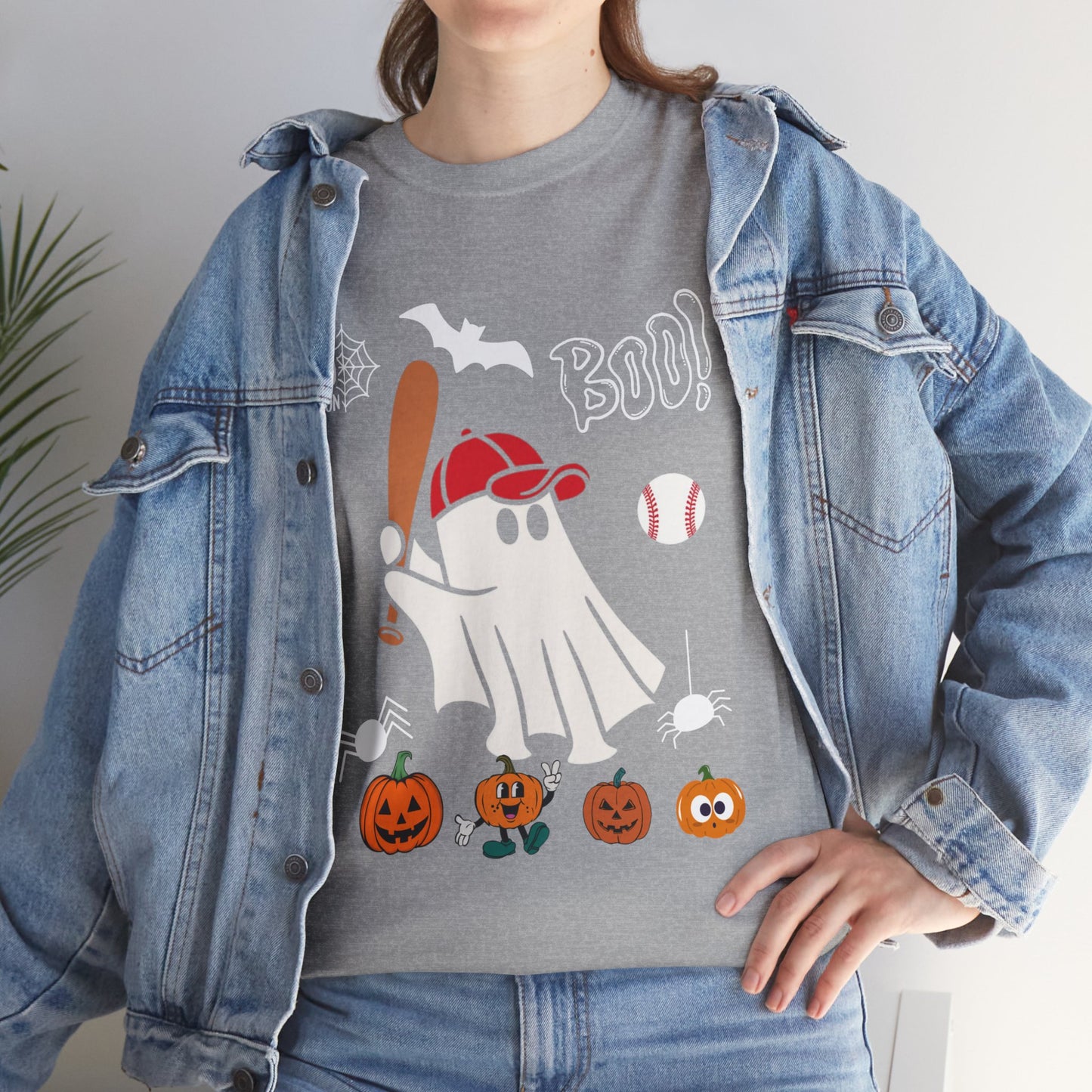 Baseball Ghost Halloween Shirt