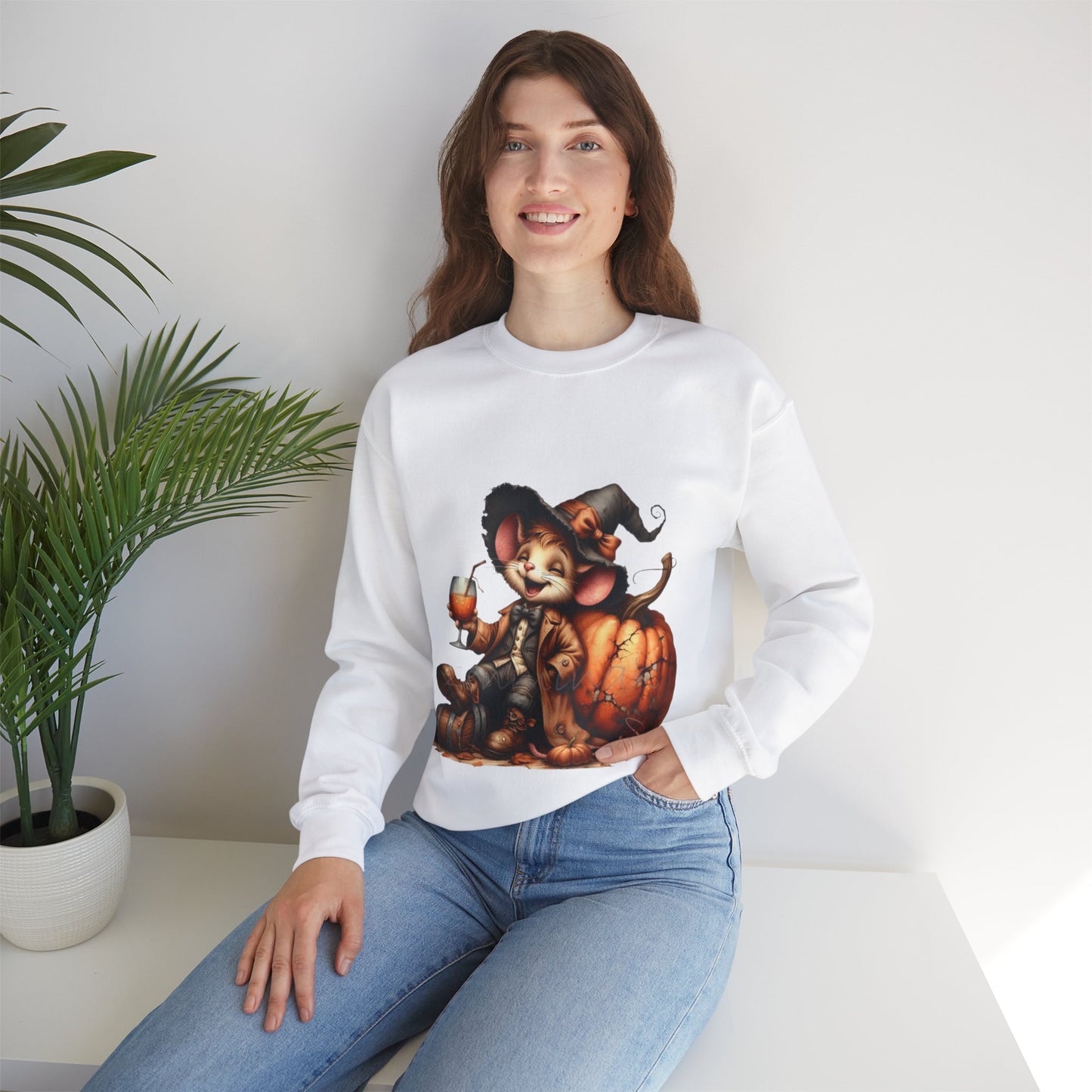 Funny Mouse Halloween Sweetshirt