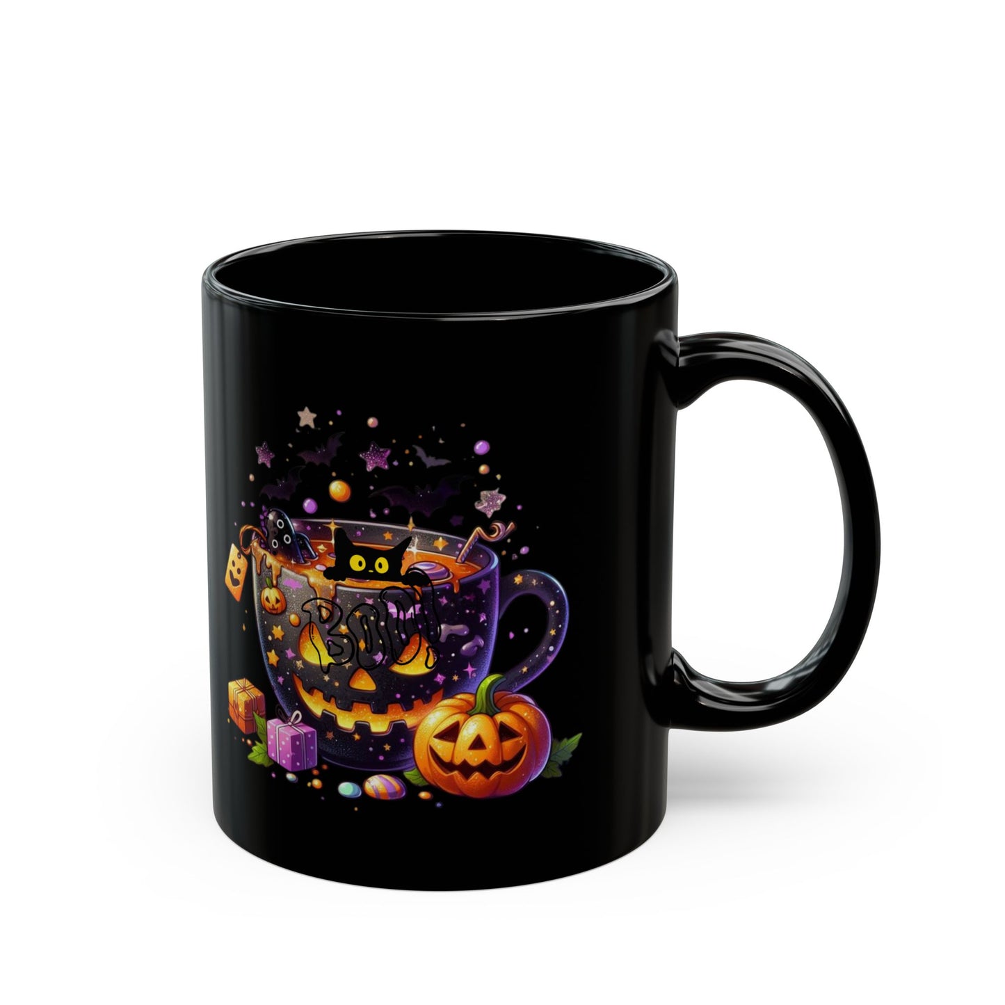 Its a Tea Mugs, Halloween Mugs Pumpkin