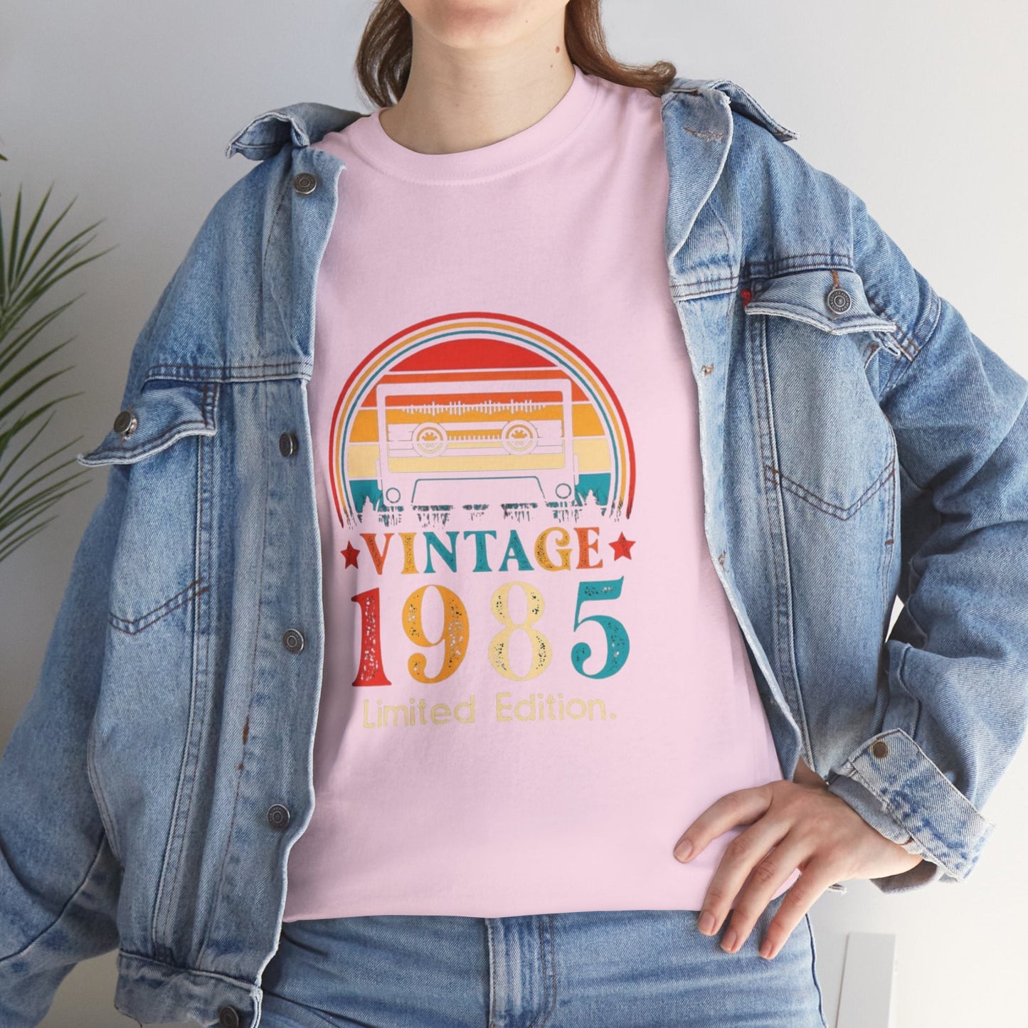 Vintage 1985 Limited Edition Tee Unisex Heavy Cotton Tee