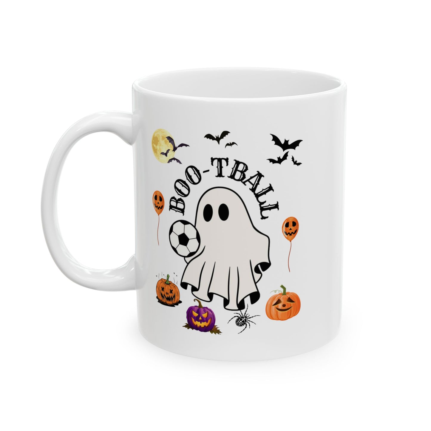 Boo-Tball Mugs, Halloween Mugs