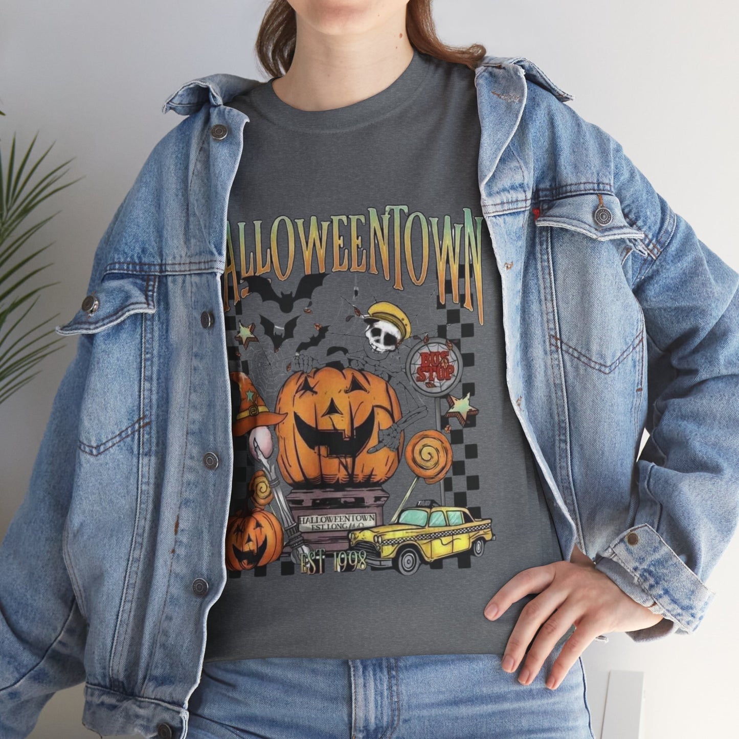 Retro Halloweentown Shirt, Halloweentown Shirt, Halloweentown Pumpkin T-shirt, Fall Shirt, Ghost Shirt, Halloween Crewneck, Spooky Season