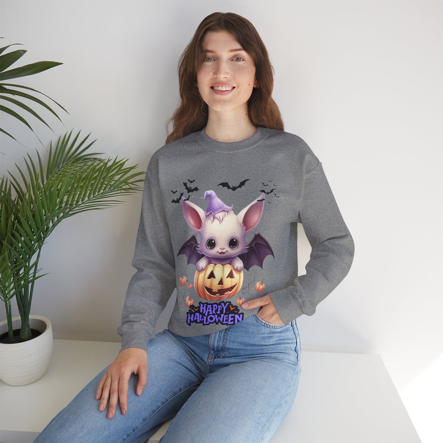 Happy Halloween Sweatshirt, Animal Ghost Shirt, Halloween Party Sweatshirt, Funny Halloween Sweatshirt, Spooky Season Gift, Animals Lovers