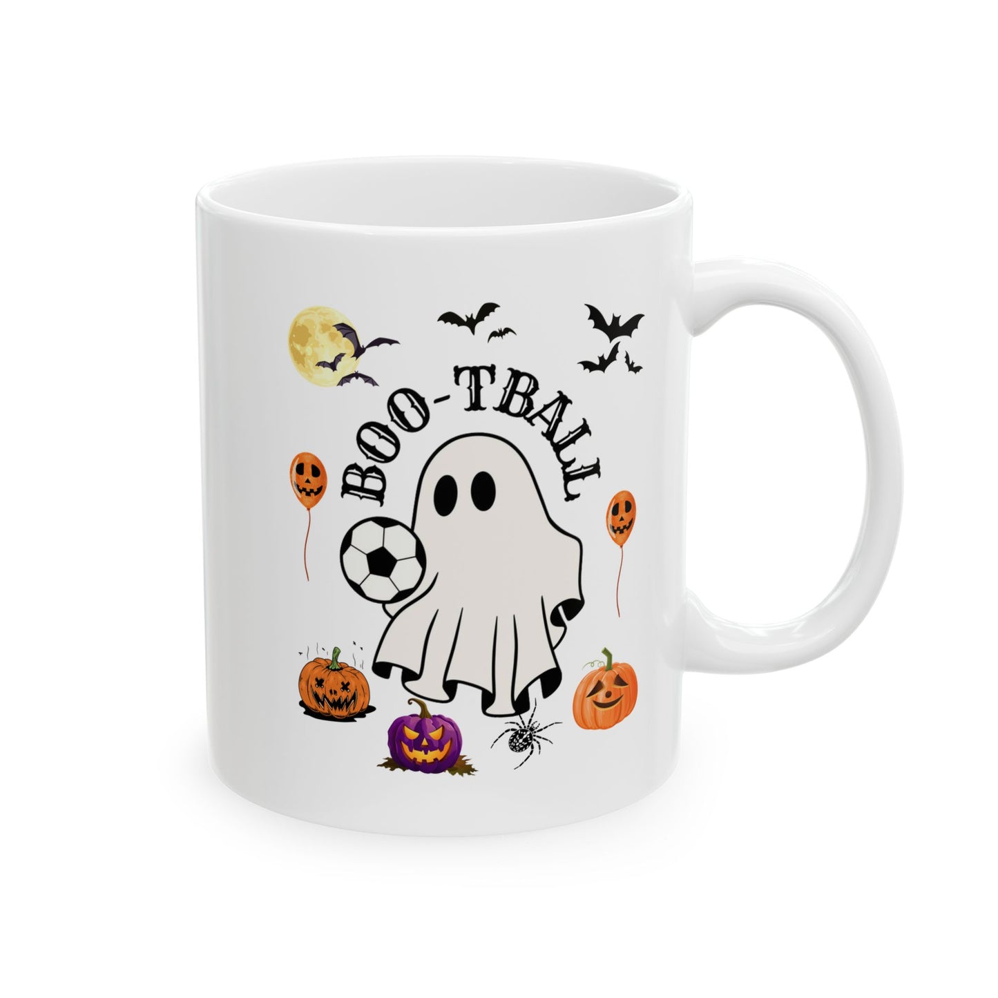 Boo-Tball Mugs, Halloween Mugs