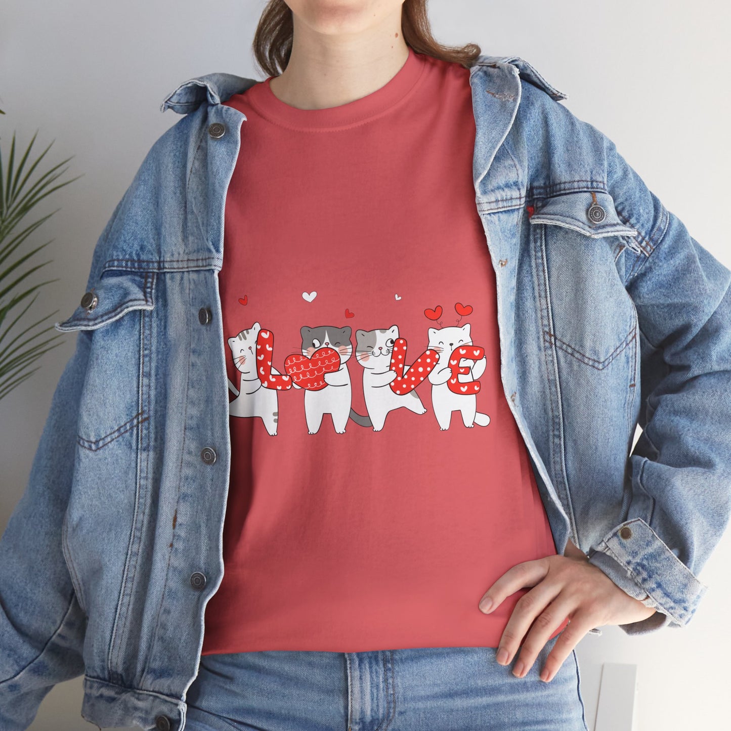 Cats Lover Valentine Shirt, Valentine's Day Gift