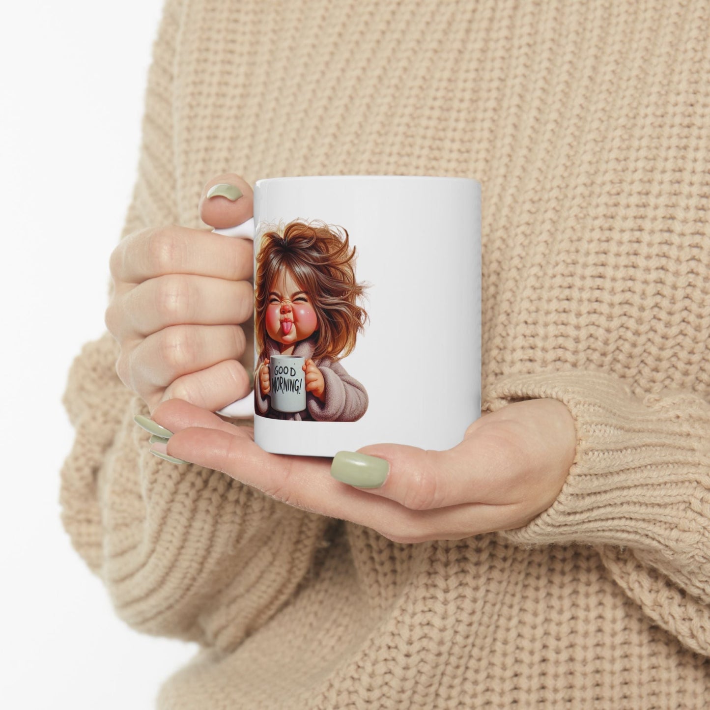 Cute Cartoon Coffee Mug Ceramic - Perfect for Coffee Lovers Gift