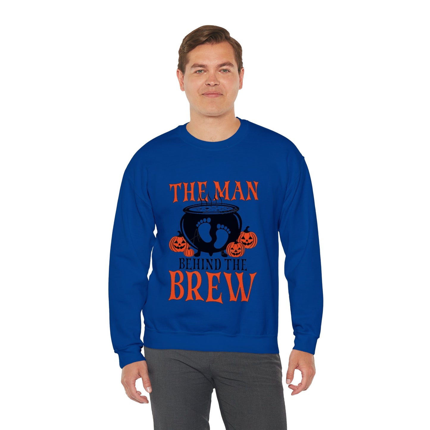 The Man Behind the Brew, Pregnancy Sweatshirt Gift, The Man Behind The Bump, Funny Sweatshirt, Mens Dad Shirt Baby, Gifts for Dad Pregnant