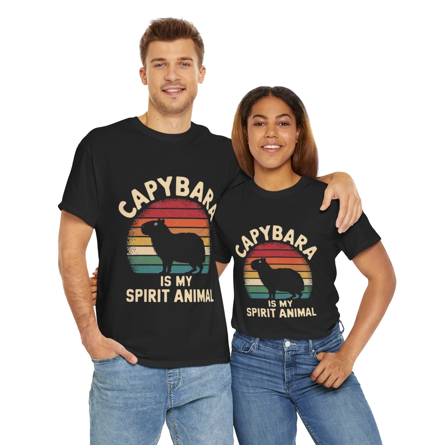 Capybara Spirit Animal T-Shirt - Fun & Trendy Graphic Tee