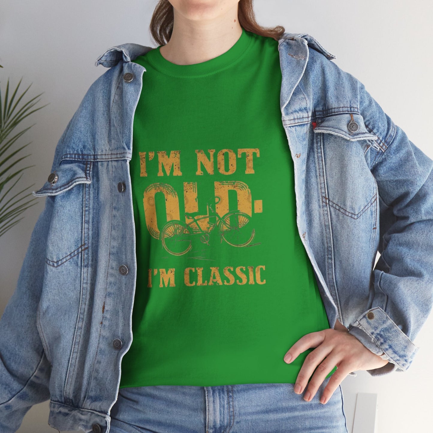 I'm Not Old, I'm Classic Unisex Heavy Cotton Tee, Funny Birthday Gift