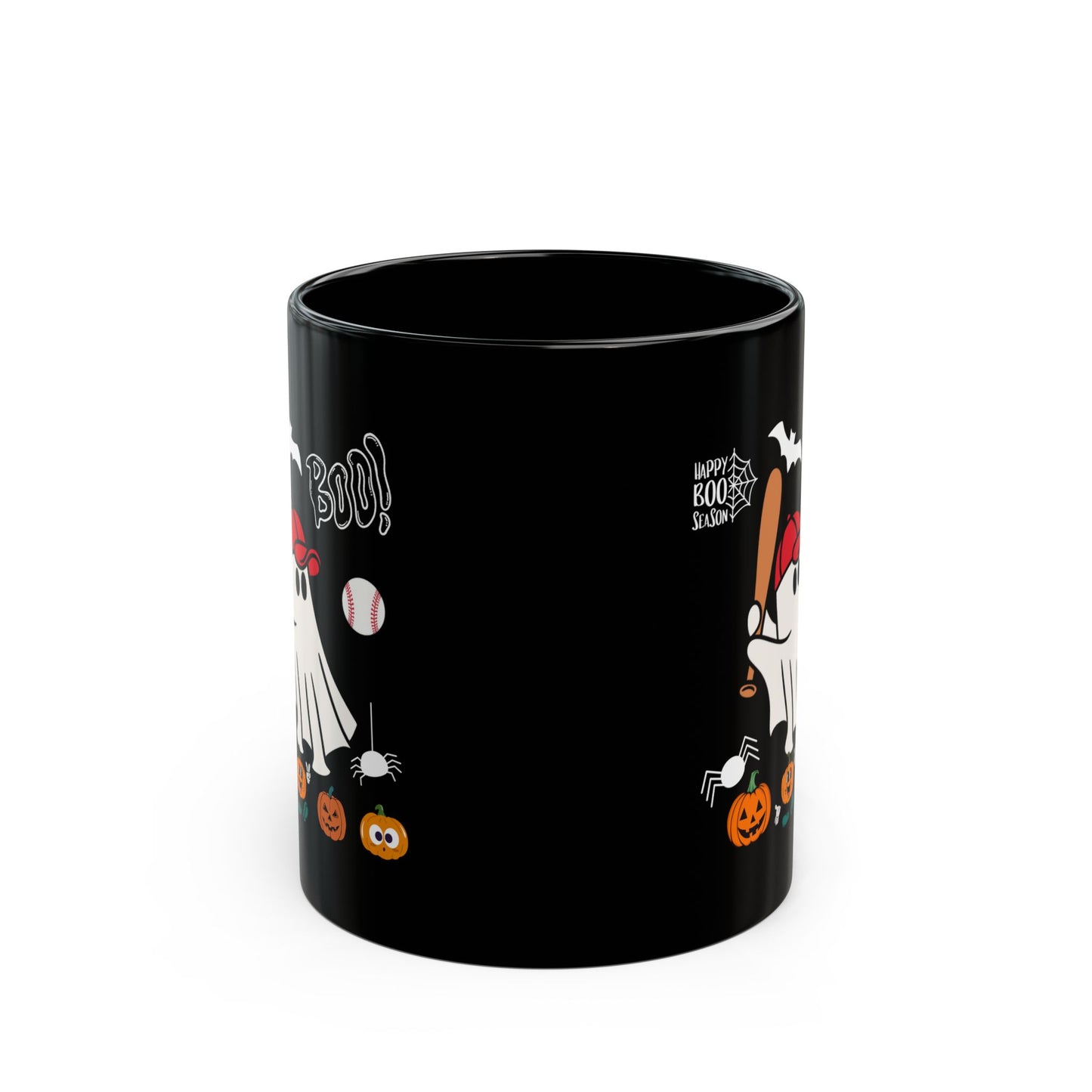 Baseball Ghost Halloween Mugs