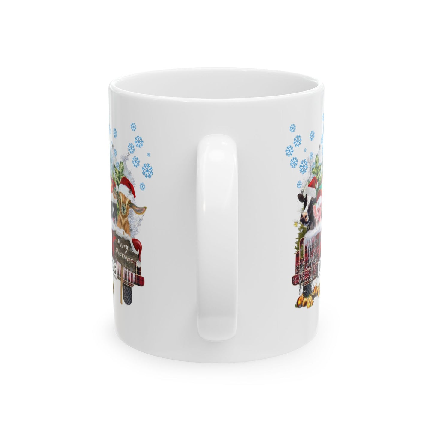 Funny Christmas Animals Mugs