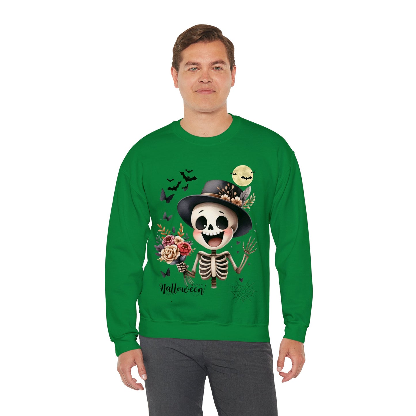 Funny Skeleton Kids Halloween Sweatshirt