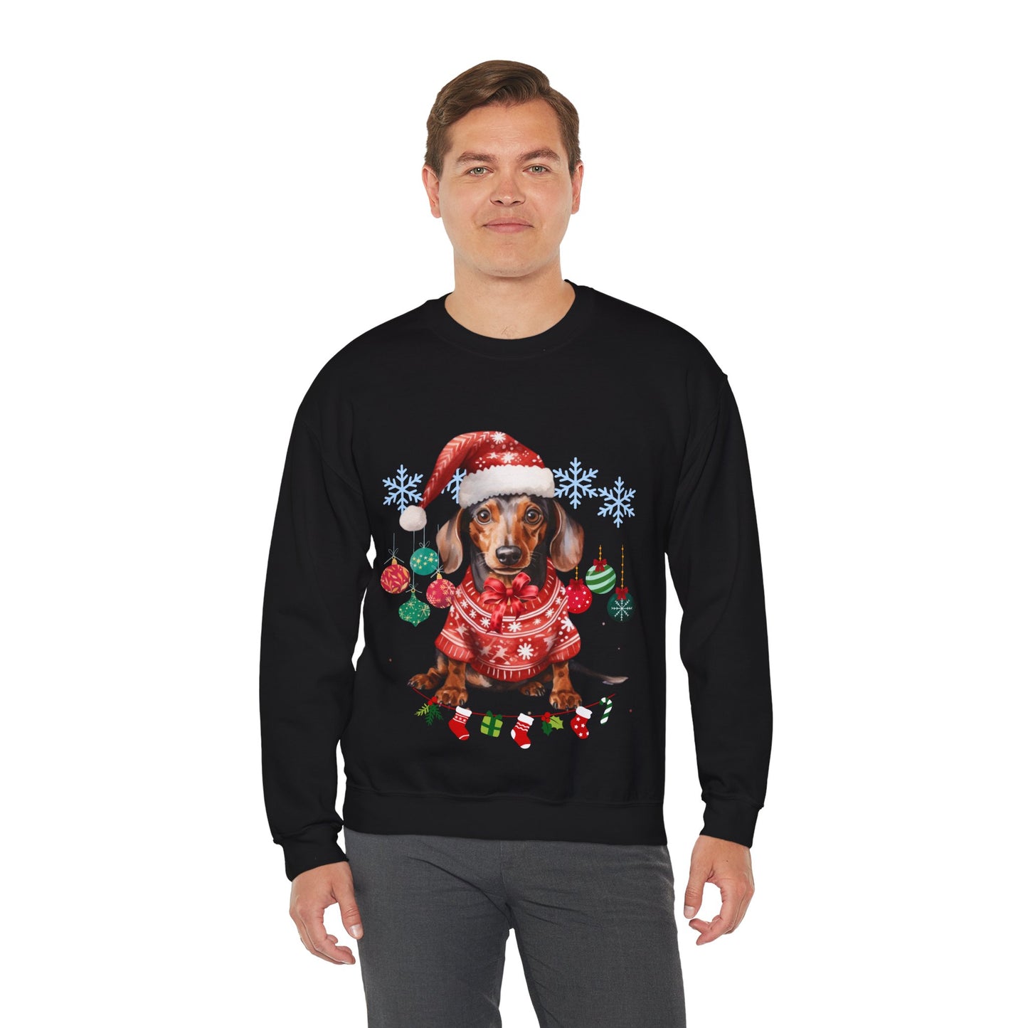 Funny Christmas Dogs Sweatshirt