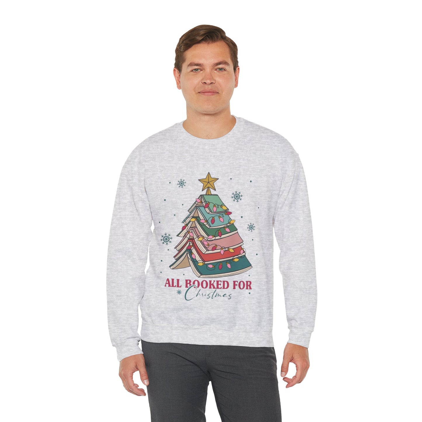 All Booked For Christmas Sweatshirt