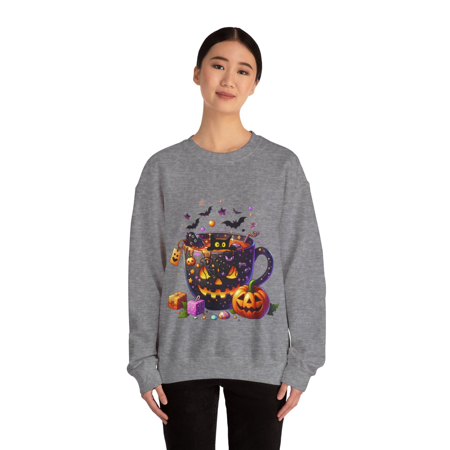 Its a Tea Sweatshirt, Halloween Sweatshirt, Pumpkin Tea Lover Gift, Tea Lover Sweatshirt, Tea DrinkerGift, Tea Gift Sweatshirt,  Pumpkin Tea