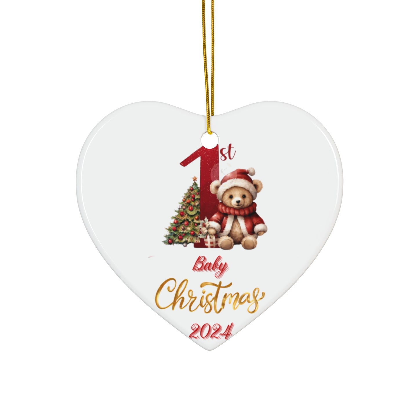 Babys First Christmas 2024 Ornament