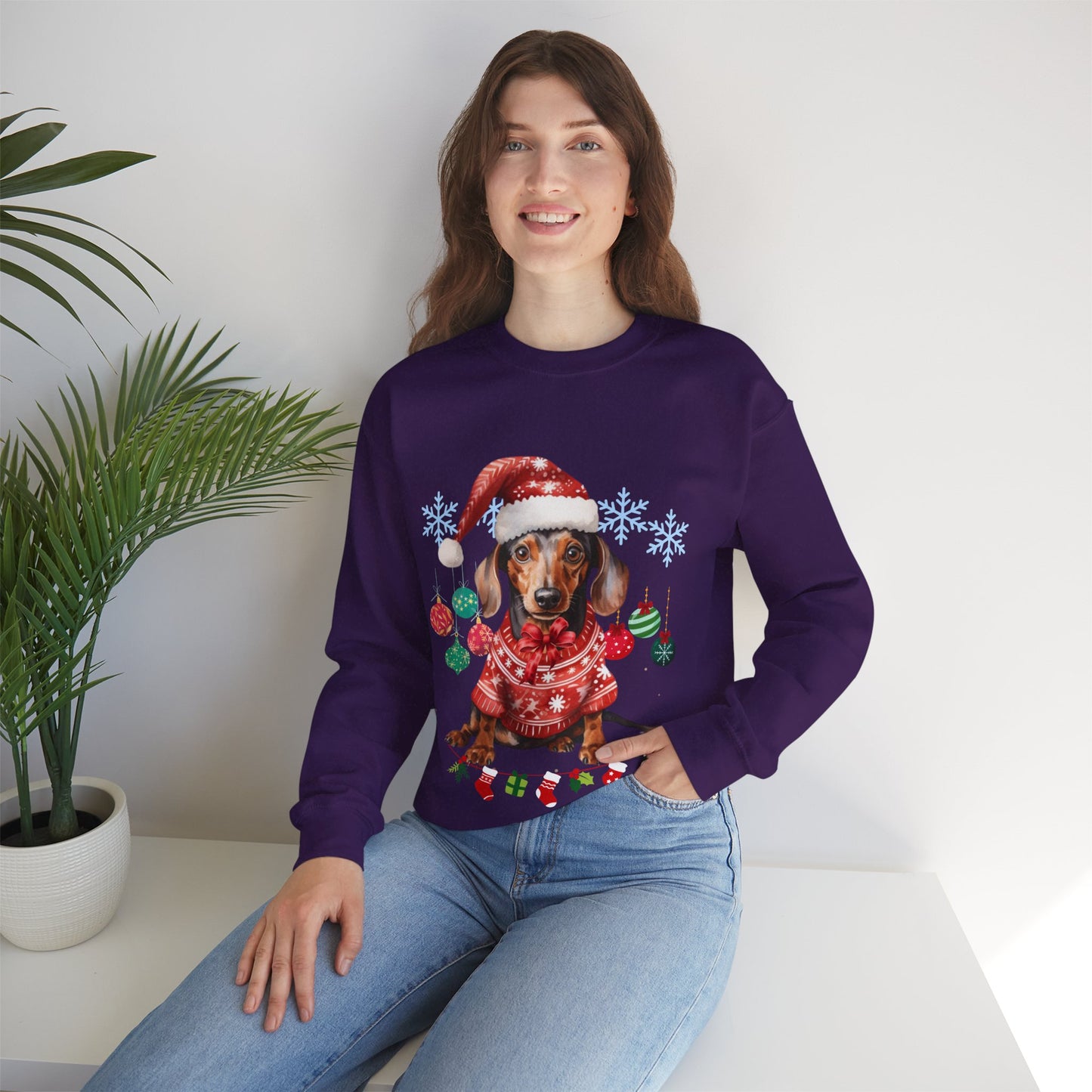 Funny Christmas Dogs Sweatshirt