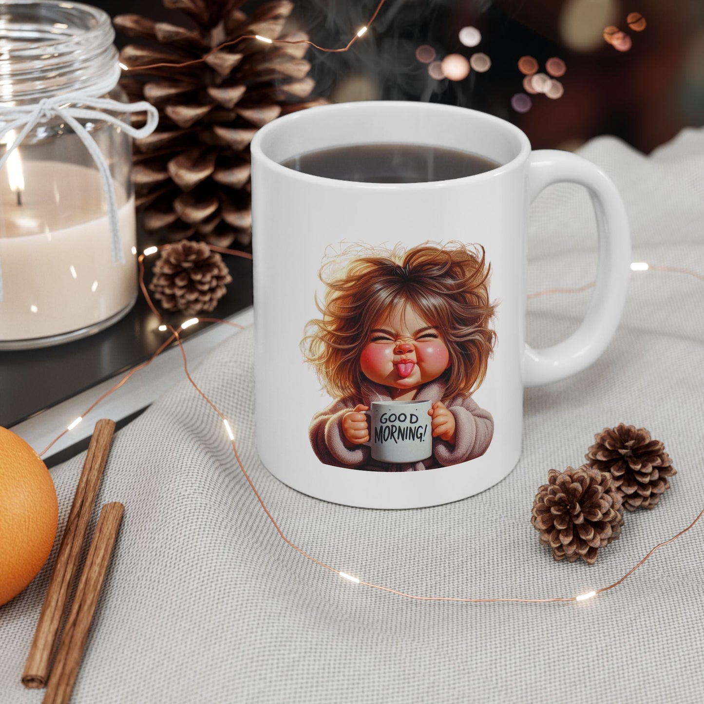 Cute Cartoon Coffee Mug Ceramic - Perfect for Coffee Lovers Gift