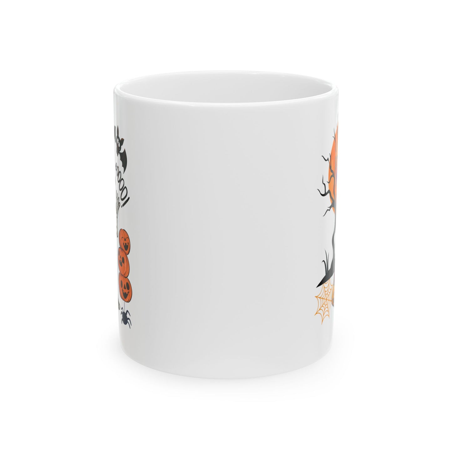 Halloween Skeleton Mugs, Dead Halloween Mugs