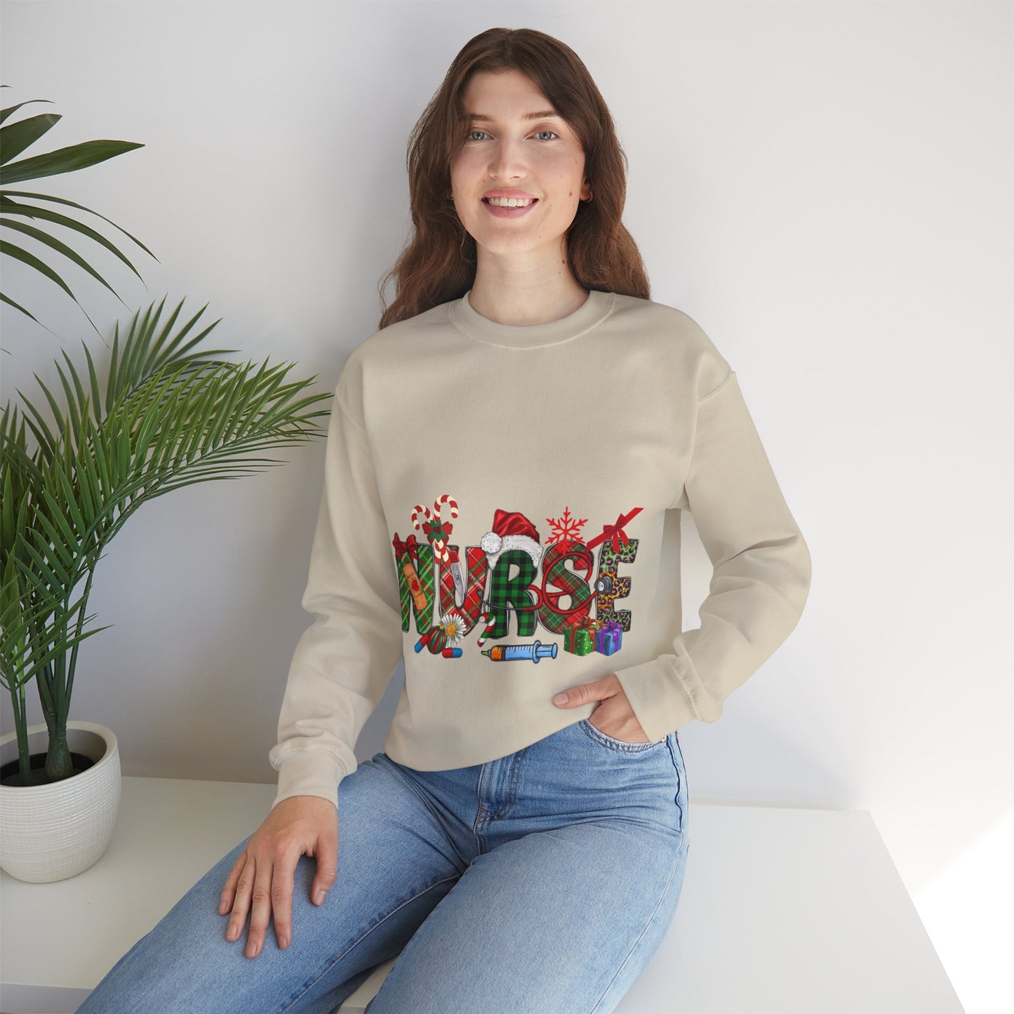 Christmas Nurse Sweatshirt