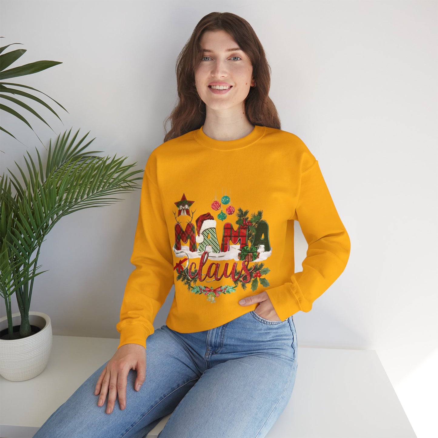 Mama Claus Sweatshirt, Gift For Mom