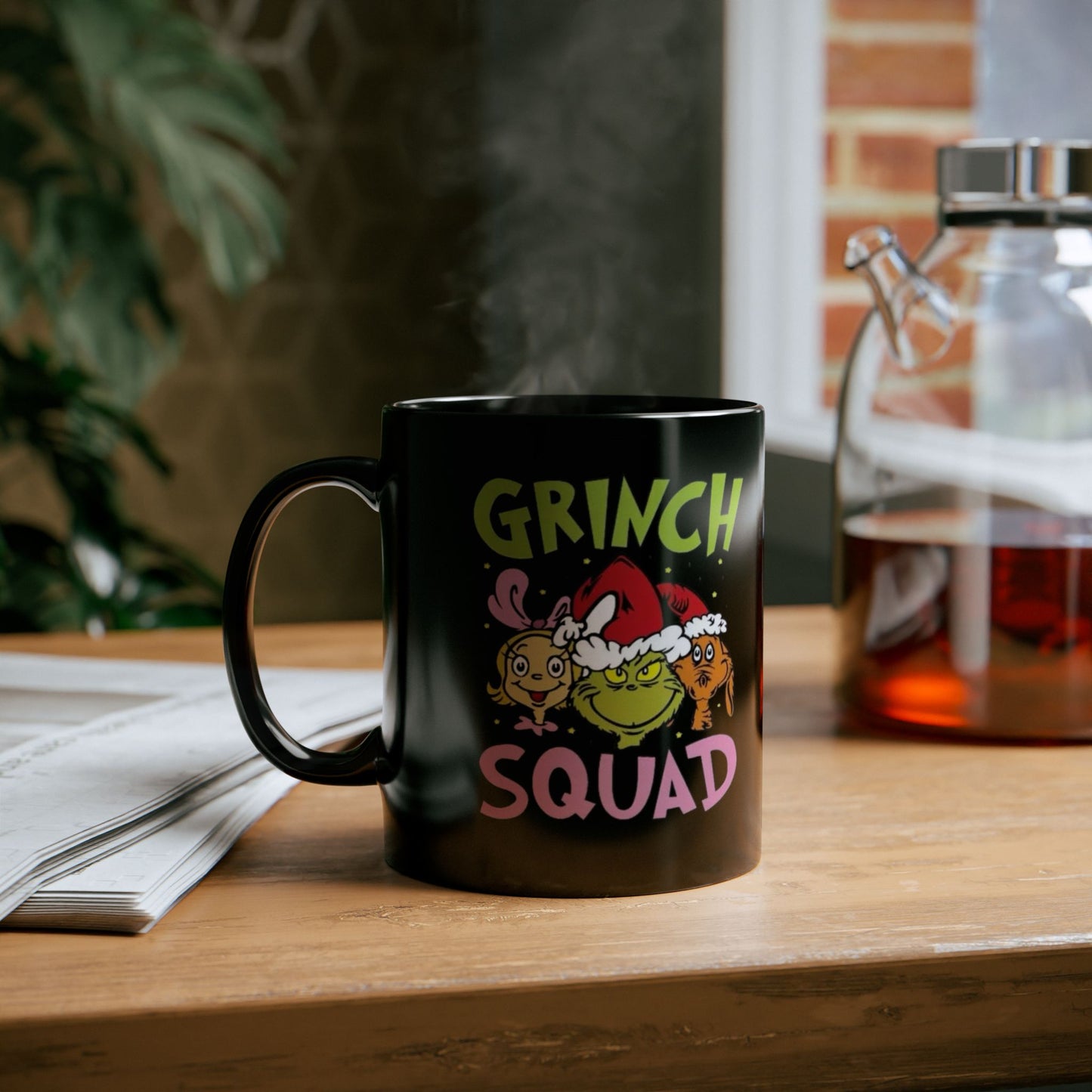 Christmas Grinch Squad Mugs