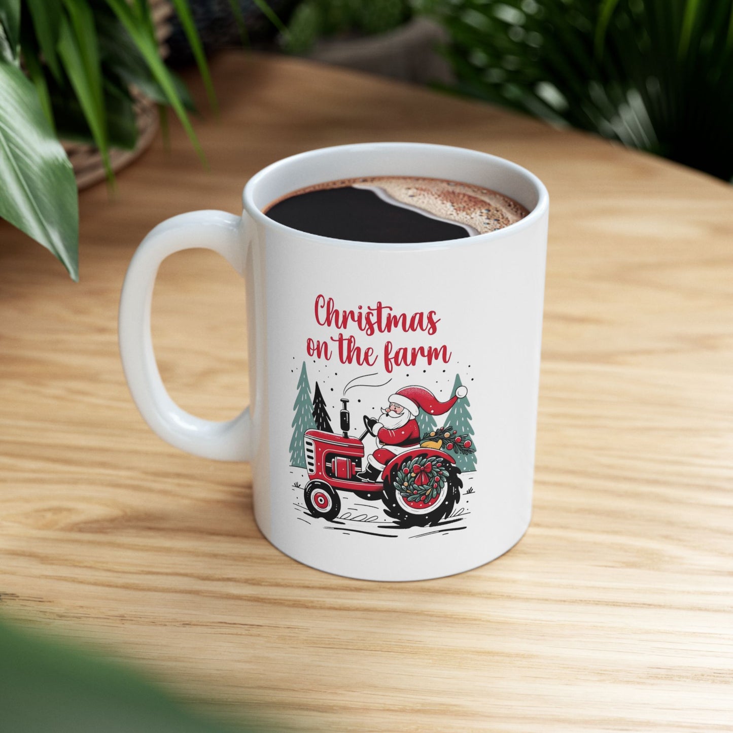 Christmas On The Farm Mugs