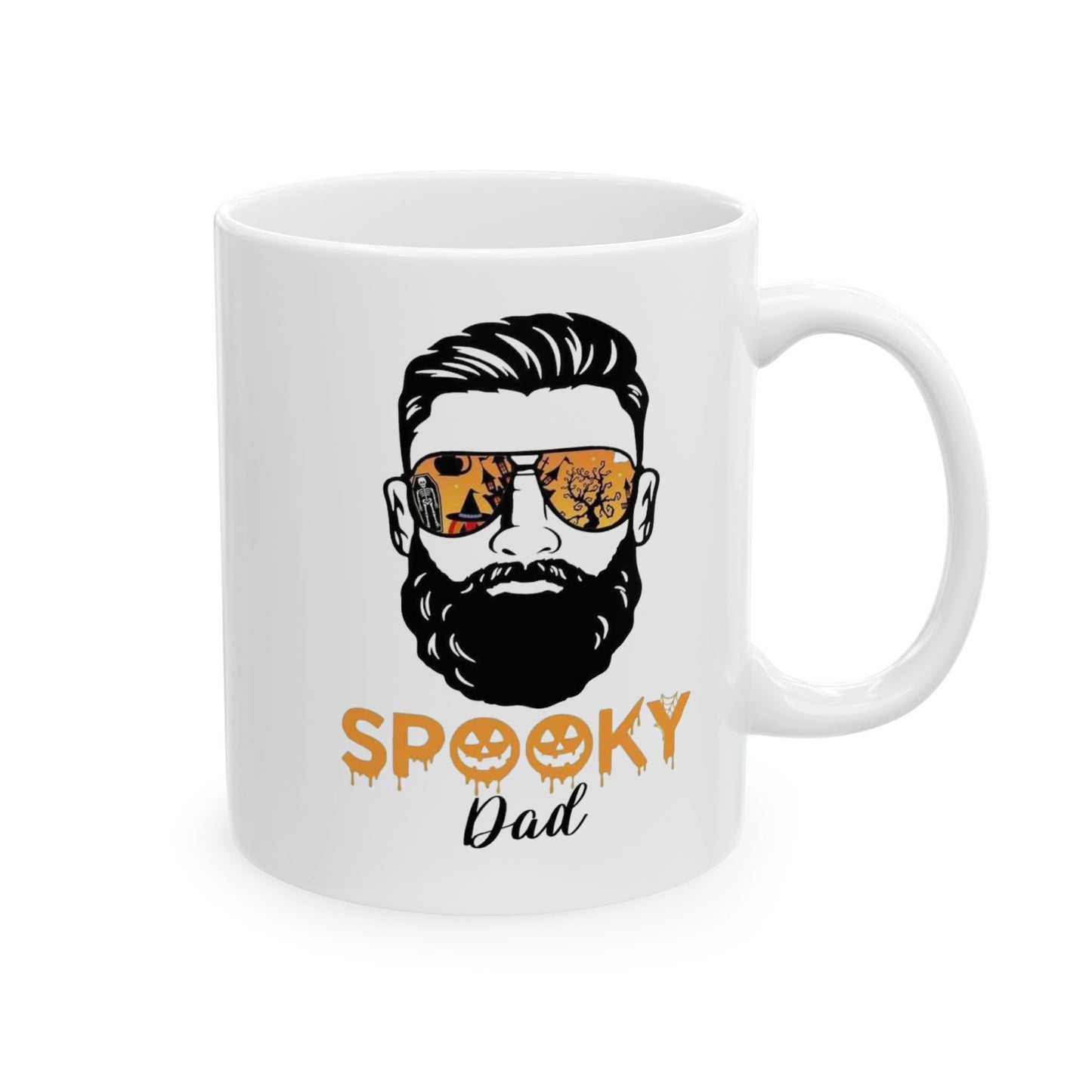 Matching Dad Halloween Mugs, Spooky Dad Mugs, Funny Halloween Mugs, Family Halloween Mugs, Couples Halloween Gift, Mugs Gift