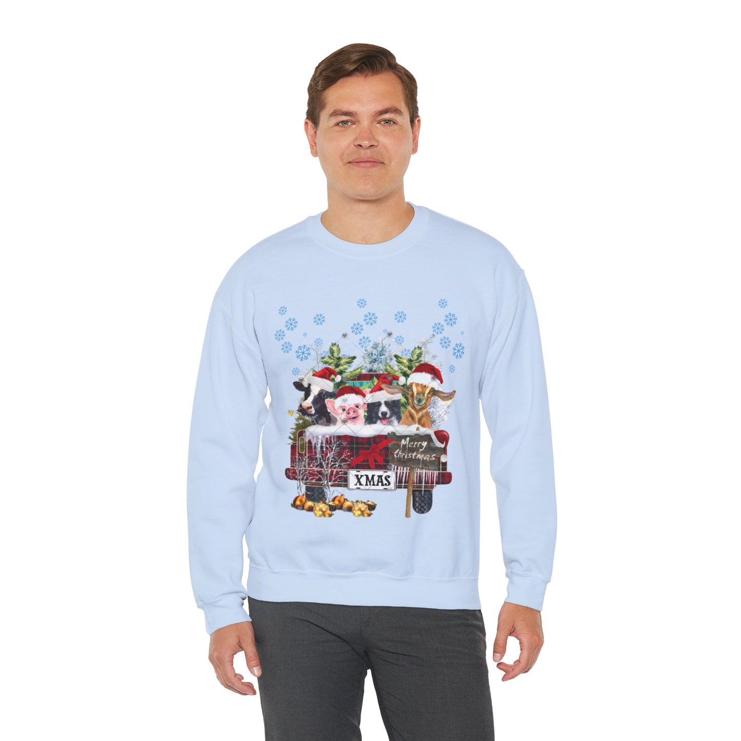 Funny Christmas Animals Sweatshirt