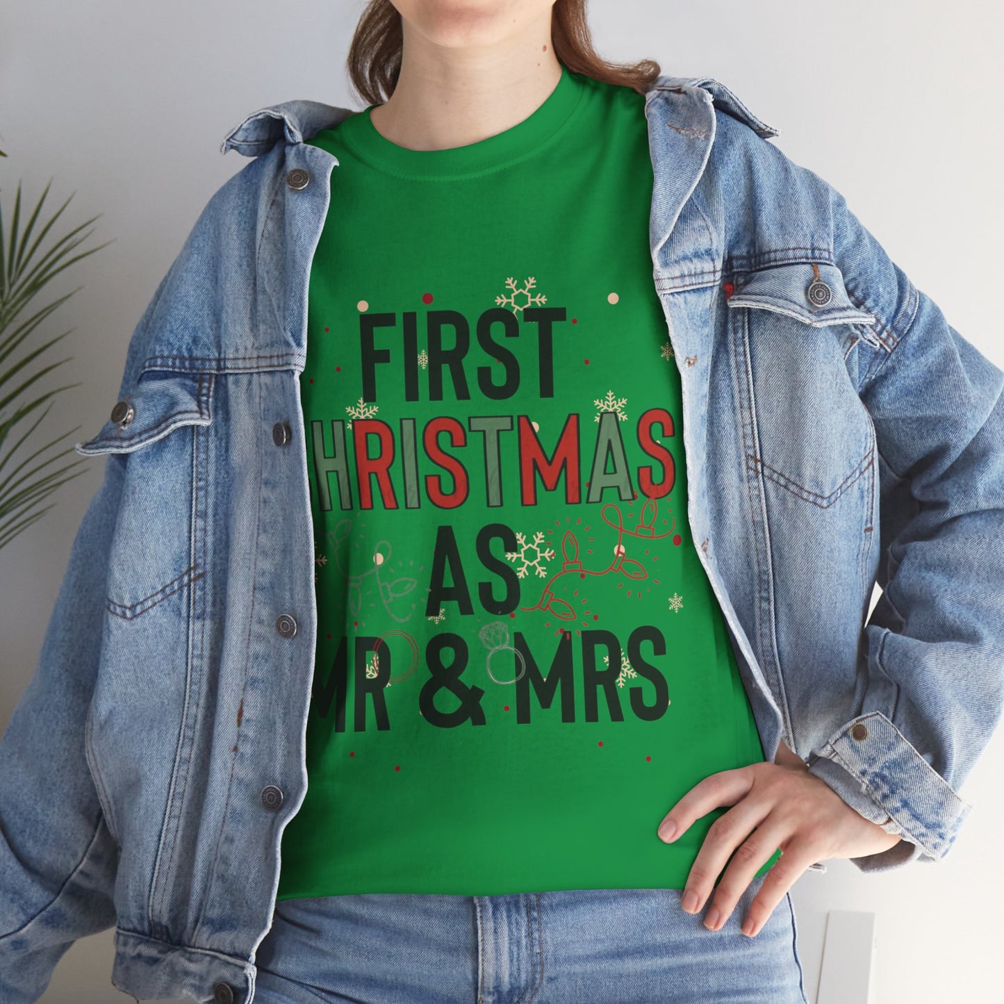 First Christmas As Mr and Mrs Christmas Shirt