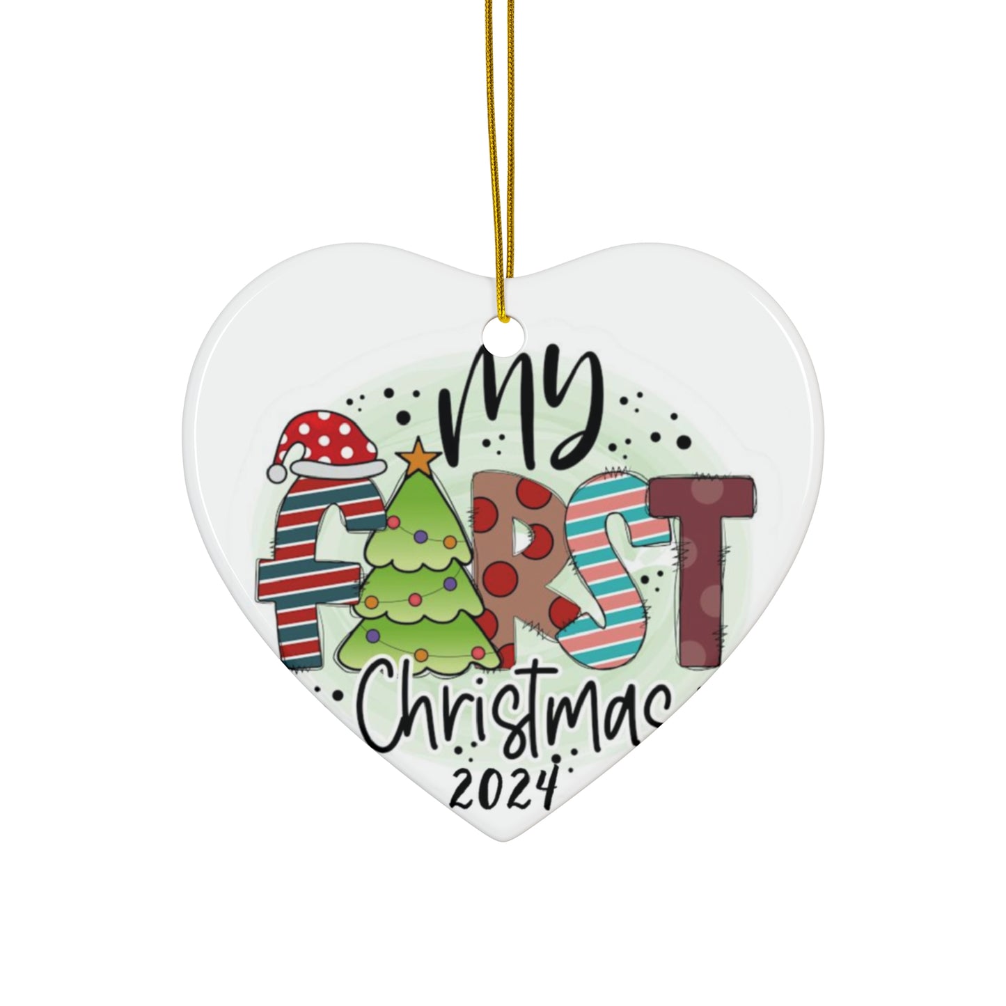 Babys First Christmas 2024 Ornament