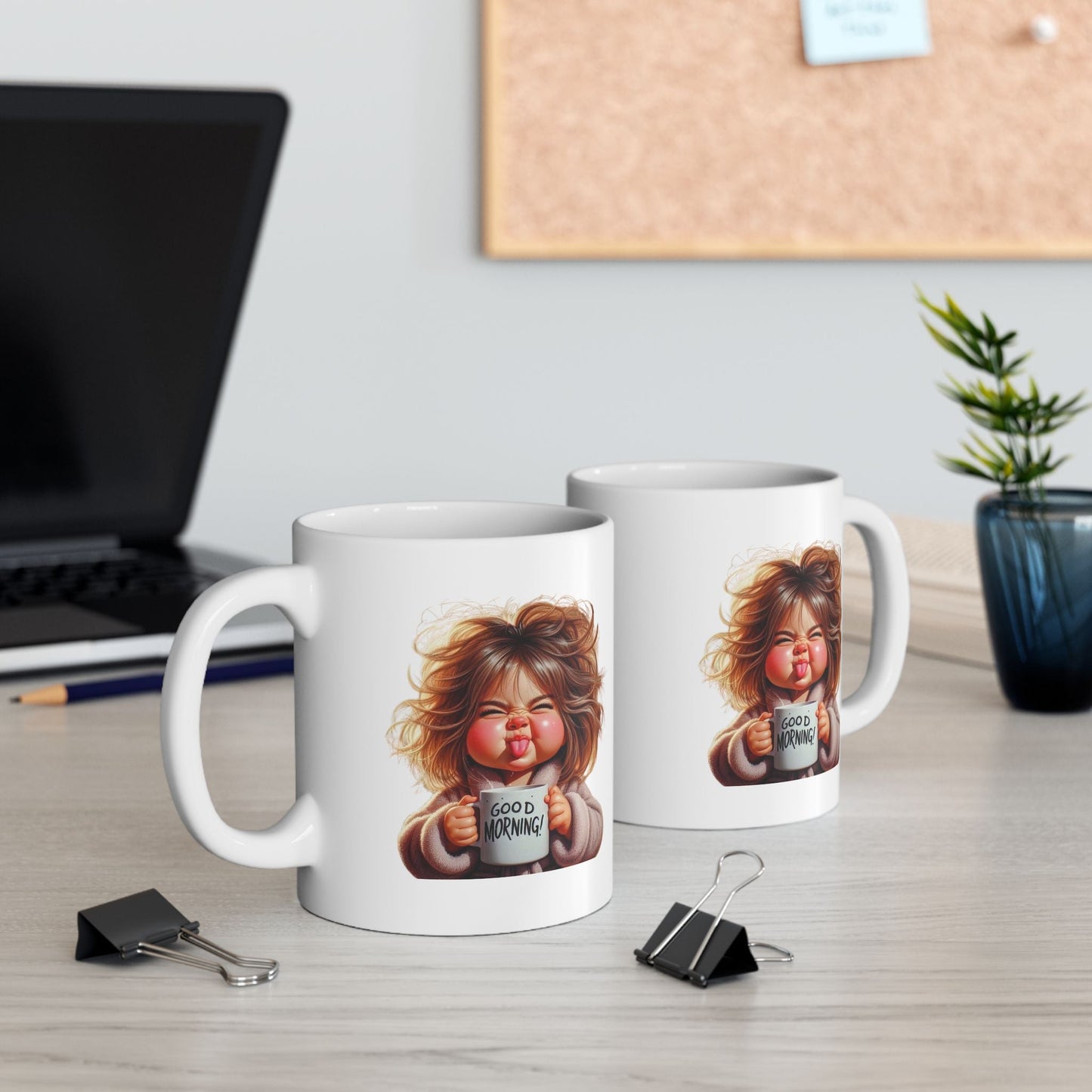 Cute Cartoon Coffee Mug Ceramic - Perfect for Coffee Lovers Gift