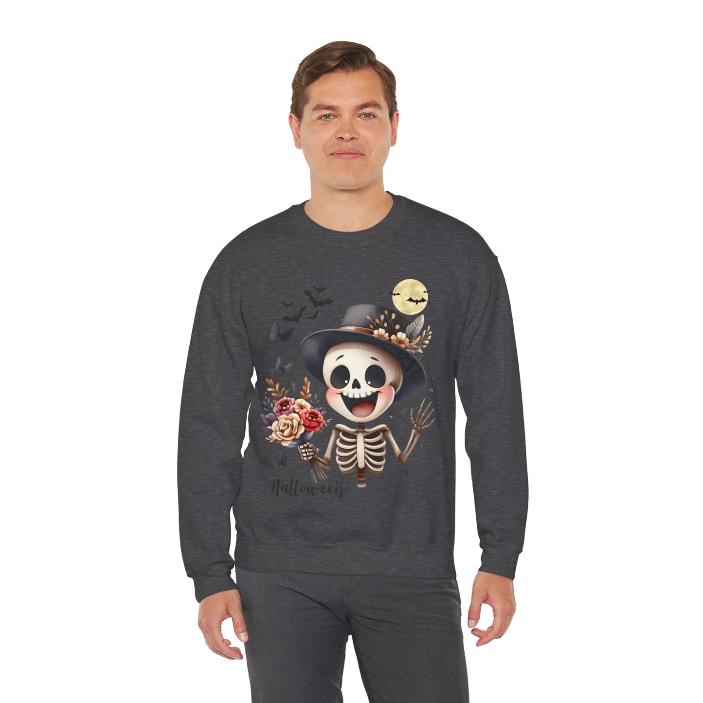 Funny Skeleton Kids Halloween Sweatshirt