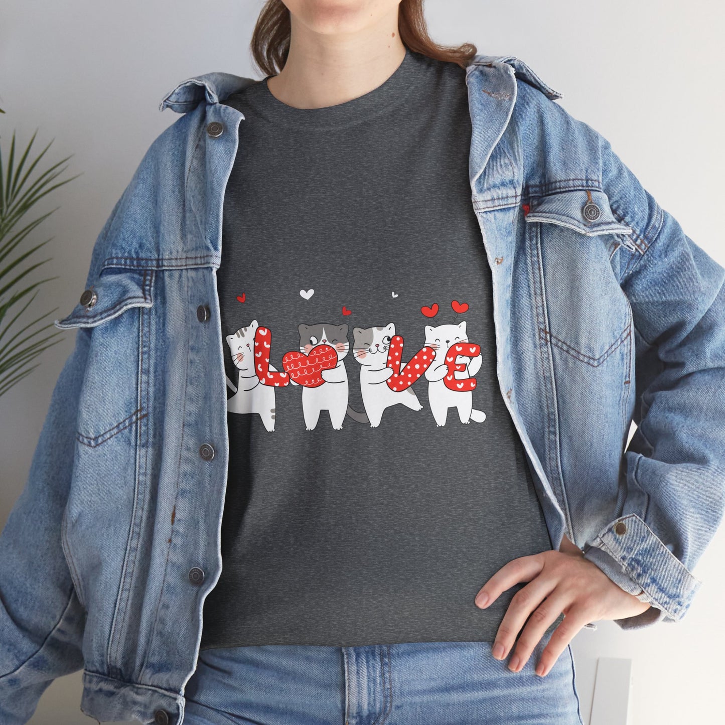 Cats Lover Valentine Shirt, Valentine's Day Gift