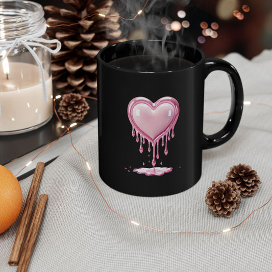 Drippy Heart Valentines Day Mugs, My Heart Valentines Day Gift