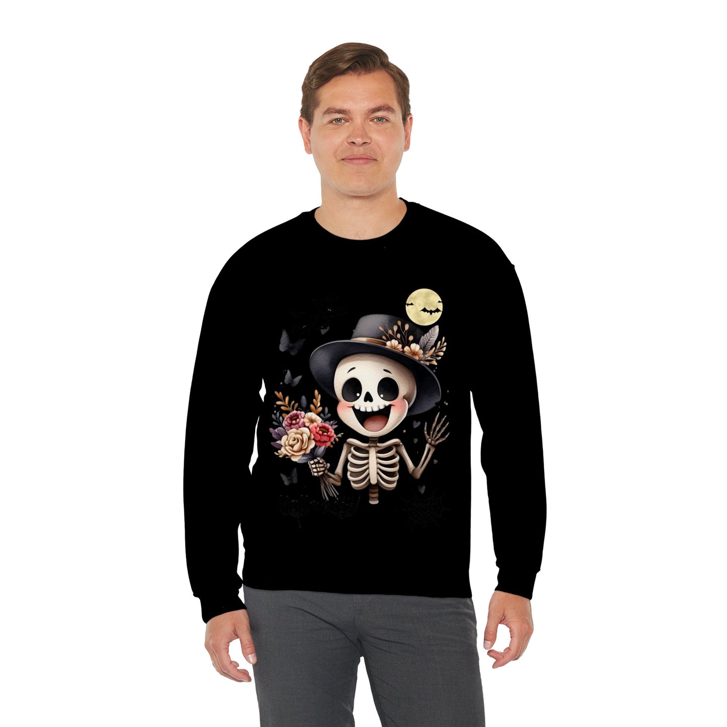 Funny Skeleton Kids Halloween Sweatshirt