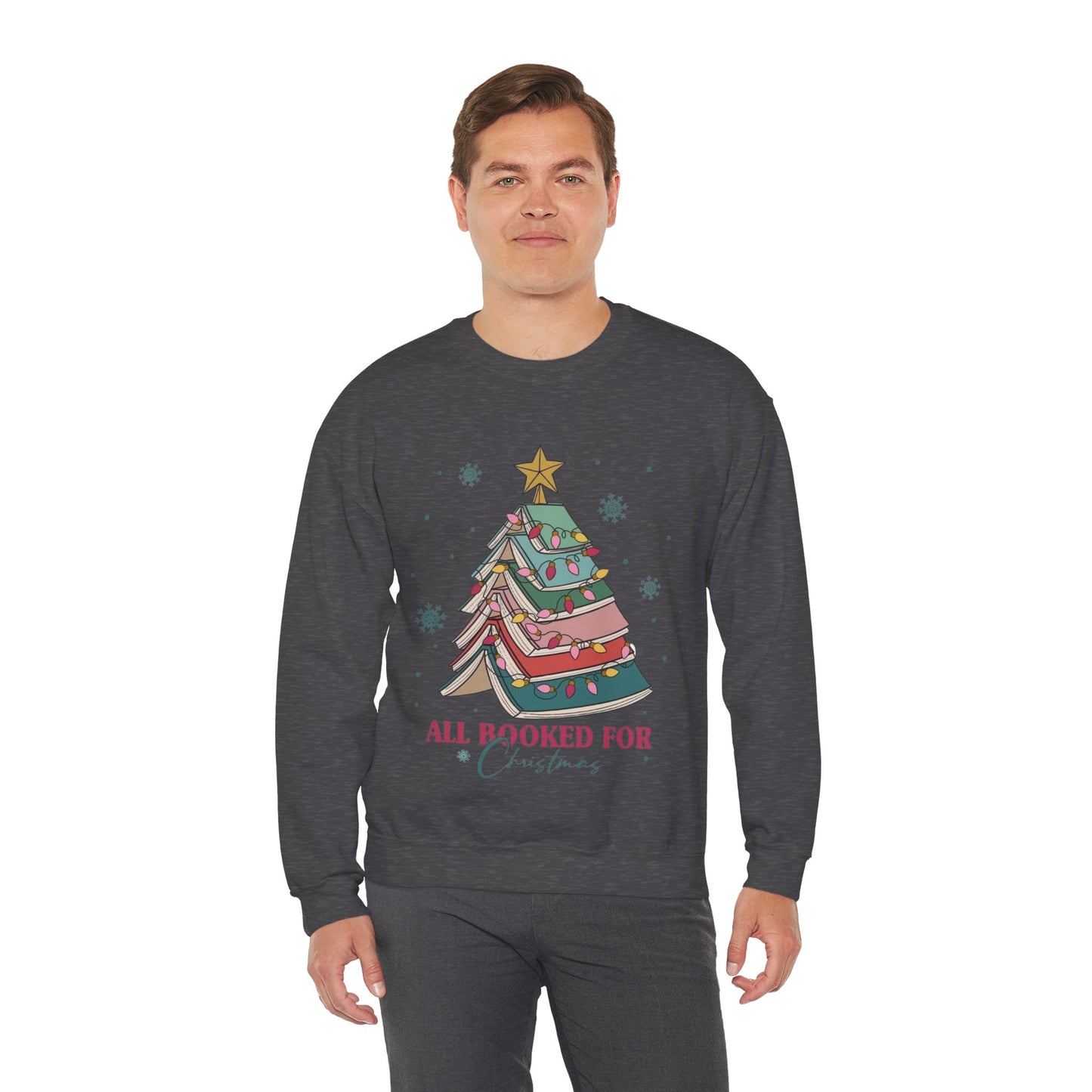 All Booked For Christmas Sweatshirt