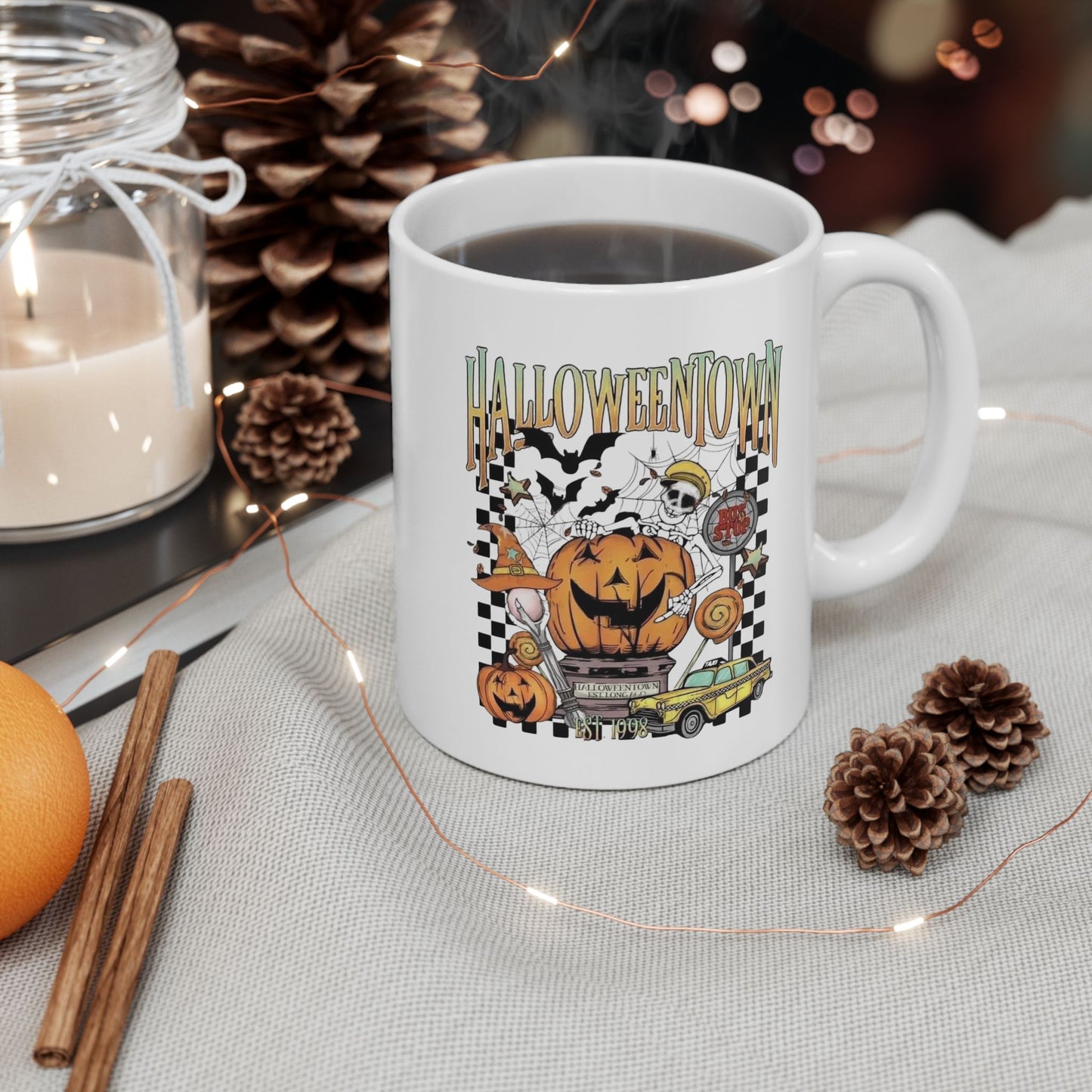 Retro Halloweentown Mugs