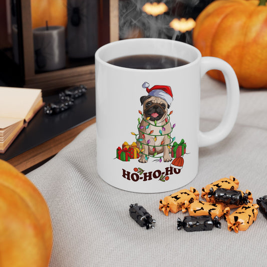 Cute Christmas Dog Mugs, Dog Lover Mugs