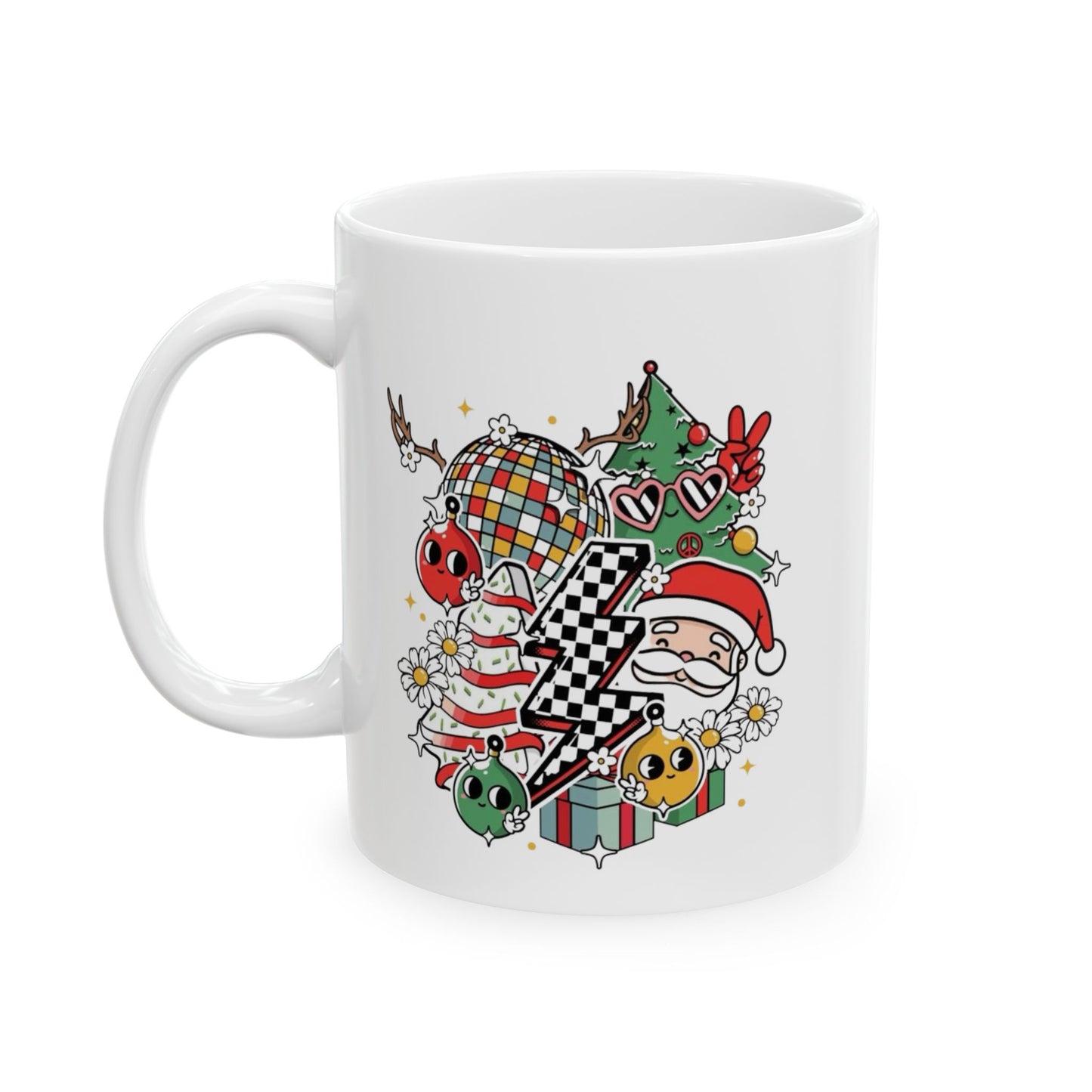 Christmas Disco Long Sleeve Mugs